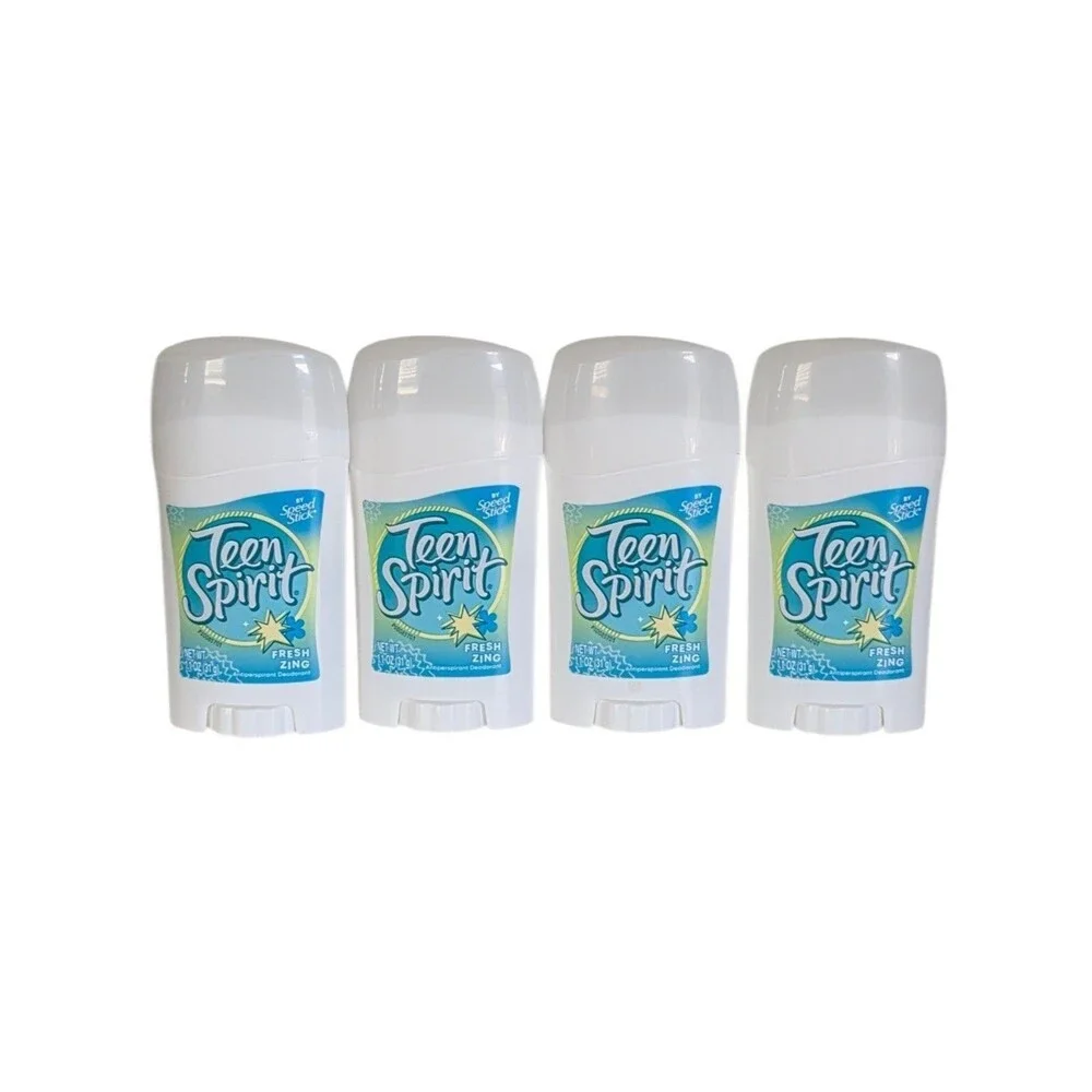 Teen Spirit  Fresh Zing Antiperspirant Deodorant By Speed Stick 1.1 Oz ~4pk